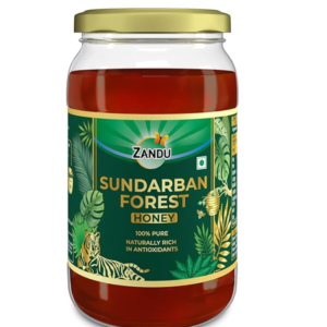 zandu sundarban forest honey 500g | 100% pure & pollen rich mangrove honey | signature taste | no sugar adulteration | antioxidant rich